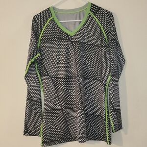 Womens Nike Pro Dry Fit Fitted Athleisure Top Size Extra Large Performance